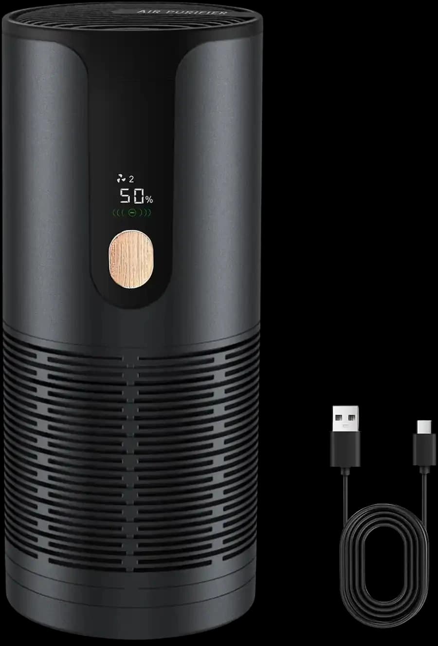 Smart air purifier with HEPA filtration